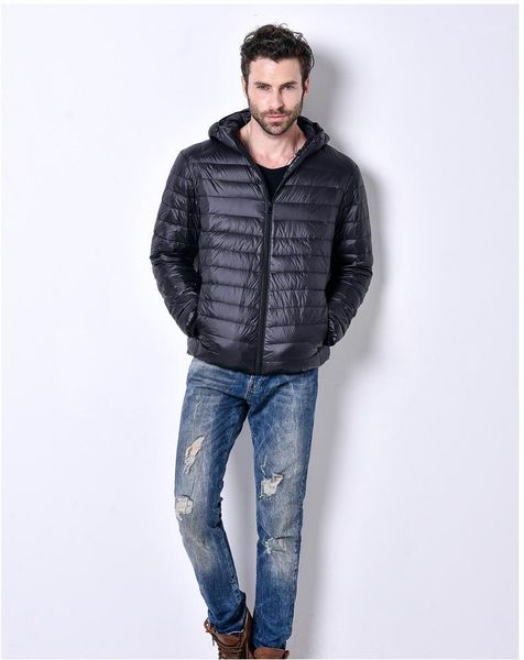 thin with hat long sleeve homme clothing mens winter solid color outerwear crew neck zipper fashion, Black
thin with hat long sleeve homme clothing mens winter solid color outerwear crew neck zipper fashion, Black