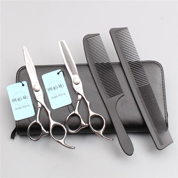 hair scissors 4pcs 6" 17.5cm 440c aqiabi hairdresser's professional cutting shears thinning set of tools a9009
hair scissors 4pcs 6" 17.5cm 440c aqiabi hairdresser's professional cutting shears thinning set of tools a9009