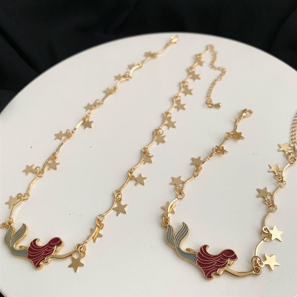 fashion gold star little mermaid birthday necklace party decors for girls babyshower hawaiian party gifts shell pendants wedding, Silver
fashion gold star little mermaid birthday necklace party decors for girls babyshower hawaiian party gifts shell pendants wedding, Silver