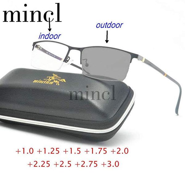 2020 new fashion new high-end men's business sun pchromic metal half frame brand designer reading glasses with box nx, White;black
2020 new fashion new high-end men's business sun pchromic metal half frame brand designer reading glasses with box nx, White;black