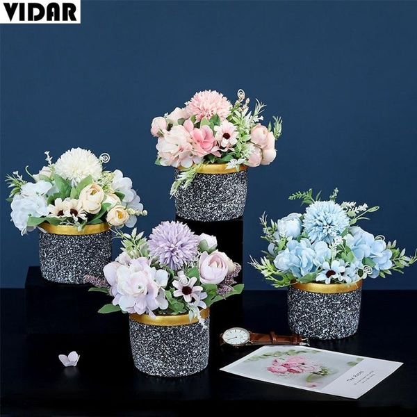 decorative flowers & wreaths vidar nordic ceramic bottle artificial flower silk potted plant simple office decoration ornaments
decorative flowers & wreaths vidar nordic ceramic bottle artificial flower silk potted plant simple office decoration ornaments