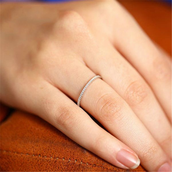 JuneRain Brand Fashion Dainty Zircon Rings for Women Single Row Drill Ring Wedding Engagement Rings Jewelry Girlfriend Gift Anillos Mujer
JuneRain Brand Fashion Dainty Zircon Rings for Women Single Row Drill Ring Wedding Engagement Rings Jewelry Girlfriend Gift Anillos Mujer