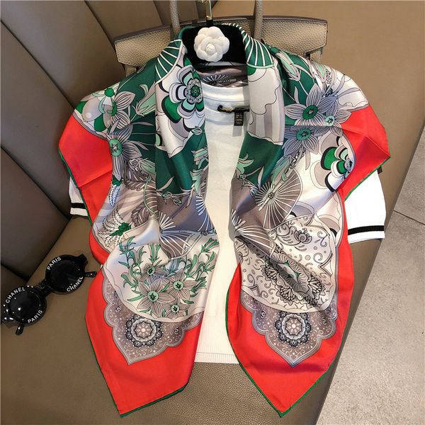 scarves 100% twill silk neck for women square shawl fashion print kerchief hand rolled hijab scarf 90*90cm red scarfs ladies, Blue;gray
scarves 100% twill silk neck for women square shawl fashion print kerchief hand rolled hijab scarf 90*90cm red scarfs ladies, Blue;gray