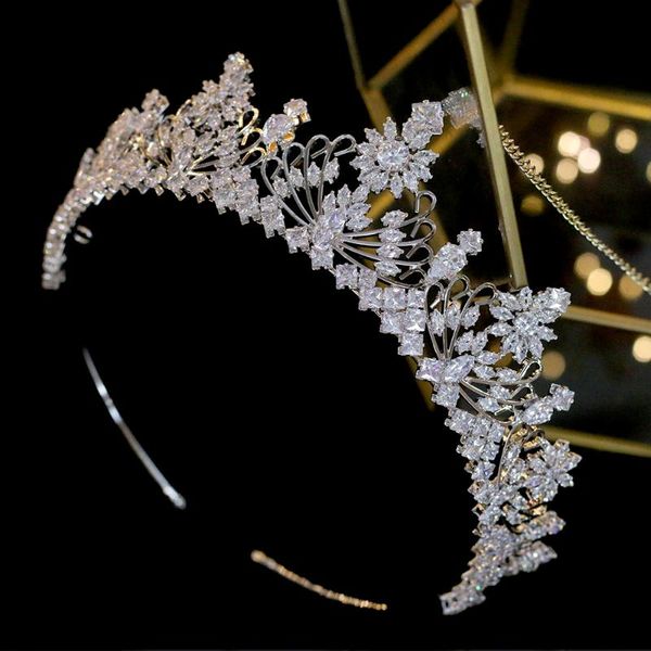 cubic zirconia wedding shows headband cz bridal queen princess crown party bridesmaid hair clips & barrettes, Golden;silver
cubic zirconia wedding shows headband cz bridal queen princess crown party bridesmaid hair clips & barrettes, Golden;silver