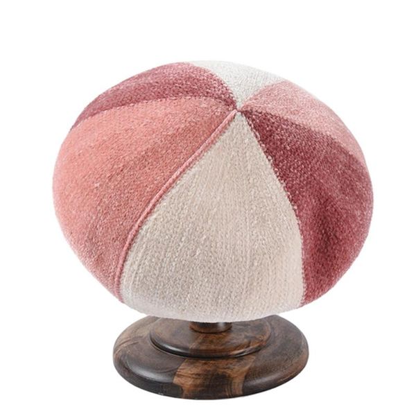 beret autumn color matching hat female color chenille painter hat winter wild knitted wholesale, Blue;gray
beret autumn color matching hat female color chenille painter hat winter wild knitted wholesale, Blue;gray