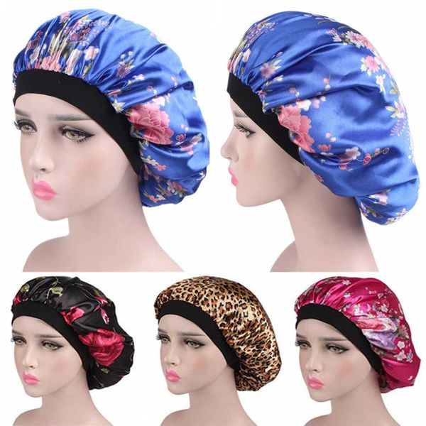 beanie/skull caps beanie hat head cover wide band adjust elastic hair care bonnet satin women home night sleep cap casual floral femme d30, Blue;gray
beanie/skull caps beanie hat head cover wide band adjust elastic hair care bonnet satin women home night sleep cap casual floral femme d30, Blue;gray