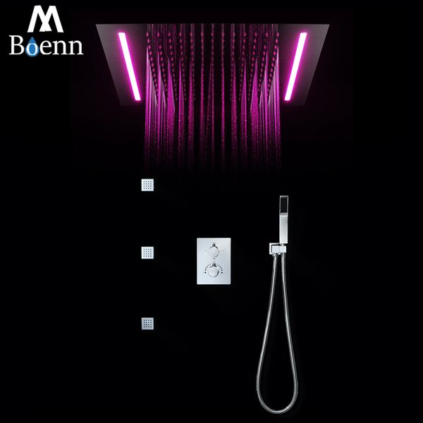 m boenn 3 functions shower system led shower set bathroom 304 stainless steel rain showerhead thermostatic valve concealed mixer
m boenn 3 functions shower system led shower set bathroom 304 stainless steel rain showerhead thermostatic valve concealed mixer