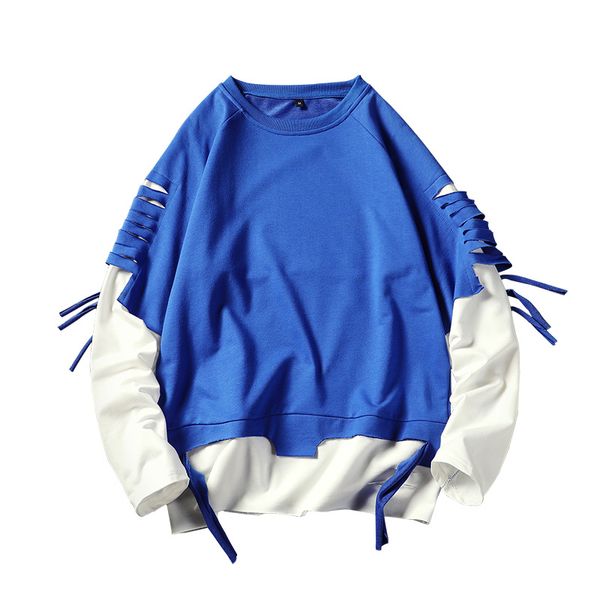 mens fashion korea style hip hop sweatshirts stitching hole pullover sweatshirt male plus size 5xl, Black
mens fashion korea style hip hop sweatshirts stitching hole pullover sweatshirt male plus size 5xl, Black
