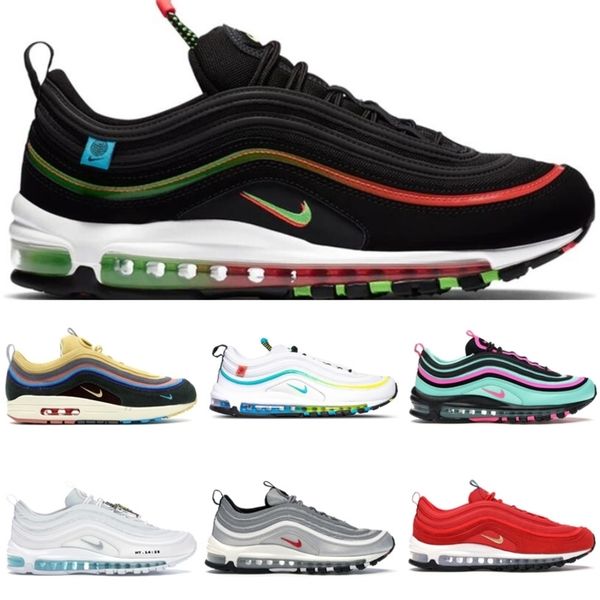 sean wotherspoon mens running shoes airmax air max 97s reflective bred triple white black sliver bullet undefeated sports sneakers
sean wotherspoon mens running shoes airmax air max 97s reflective bred triple white black sliver bullet undefeated sports sneakers