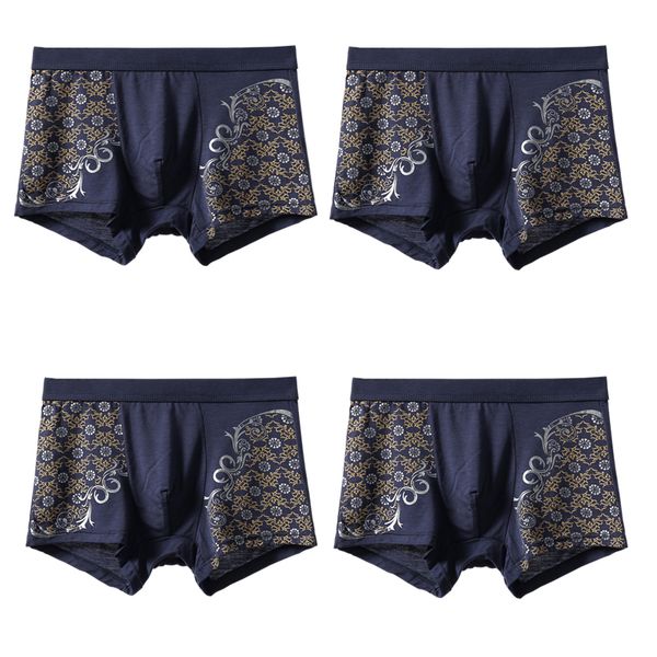 underpants mens 4pcs\lot underwear men brand print soft boxer shorts middle-waisted male panties comfortable breathable, Black;white
underpants mens 4pcs\lot underwear men brand print soft boxer shorts middle-waisted male panties comfortable breathable, Black;white
