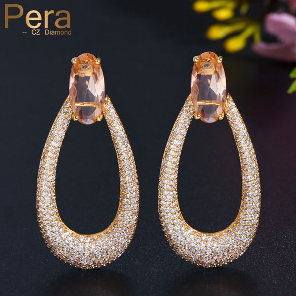 pera luxury mirco pave champagne cubic zirconia duibai gold long big round drop earrings jewelry for women gift e408, Silver
pera luxury mirco pave champagne cubic zirconia duibai gold long big round drop earrings jewelry for women gift e408, Silver