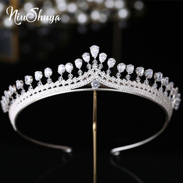 niushuya великолепная кубический циркон свадебные tiara cz люкс оголовьем королева принцесса pageant партии корона bridesmaids женщин ювелир, Golden;silver
niushuya великолепная кубический циркон свадебные tiara cz люкс оголовьем королева принцесса pageant партии корона bridesmaids женщин ювелир, Golden;silver
