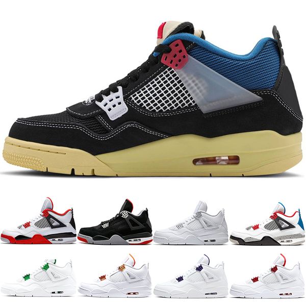 union x jumpman 4s men women basketball shoes 4 fire red metallic purple lemon venom brigade blue mens trainers sports sneakers size 36-47
union x jumpman 4s men women basketball shoes 4 fire red metallic purple lemon venom brigade blue mens trainers sports sneakers size 36-47