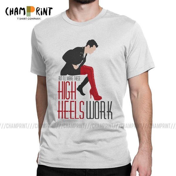 make these high heels work men t shirt kinky boots broadway musical theatre funny tees round collar t-shirts pure cotton 6xl top
make these high heels work men t shirt kinky boots broadway musical theatre funny tees round collar t-shirts pure cotton 6xl top