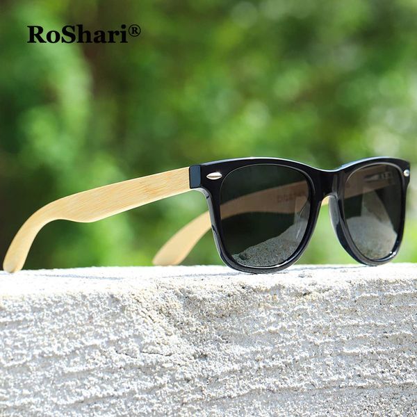 sunglasses roshari t34 bamboo wood men and women square classic sun glasses uv400 protection, White;black
sunglasses roshari t34 bamboo wood men and women square classic sun glasses uv400 protection, White;black