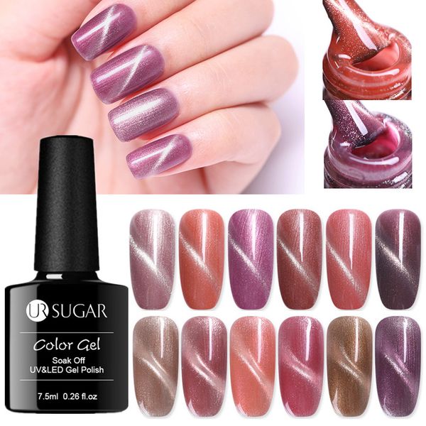 nail gel ur sugar 7.5ml rose gold cat eye polish magnetic uv varnish semi permanent soak off led art diy, Red;pink
nail gel ur sugar 7.5ml rose gold cat eye polish magnetic uv varnish semi permanent soak off led art diy, Red;pink