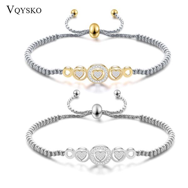 2020 fashion new heart charm handmade bracelets for women stainless steel beads bracelet style jewelry gift pulsera, Golden;silver
2020 fashion new heart charm handmade bracelets for women stainless steel beads bracelet style jewelry gift pulsera, Golden;silver