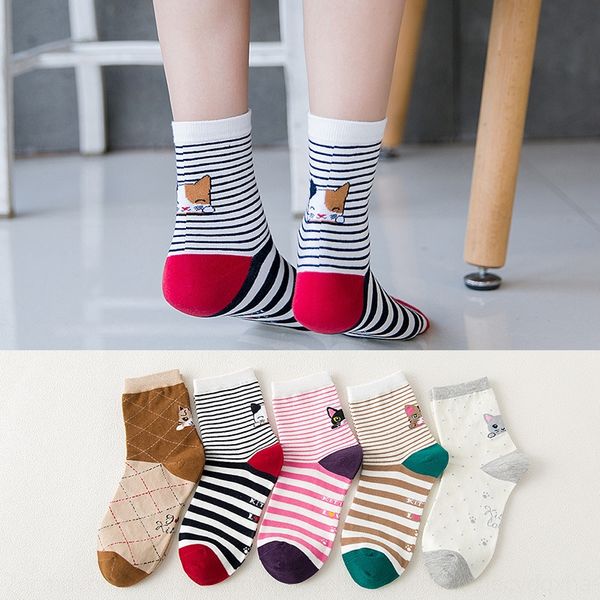 kitten women's mid-calf cotton striped stockings children'sstyle cartoon women's socks four seasons sports student cotton soc, Black
kitten women's mid-calf cotton striped stockings children'sstyle cartoon women's socks four seasons sports student cotton soc, Black