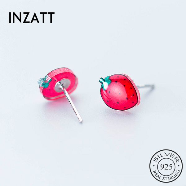 stud inzareal 925 sterling silver fruit strawberry acrylic earrings for fashion woman party fine jewelry cute accessories, Golden;silver
stud inzareal 925 sterling silver fruit strawberry acrylic earrings for fashion woman party fine jewelry cute accessories, Golden;silver