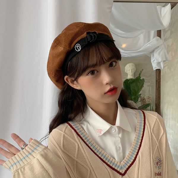 autumn and winter retro art beret corduroy wild fashion british octagonal hat painter hat, Blue;gray
autumn and winter retro art beret corduroy wild fashion british octagonal hat painter hat, Blue;gray
