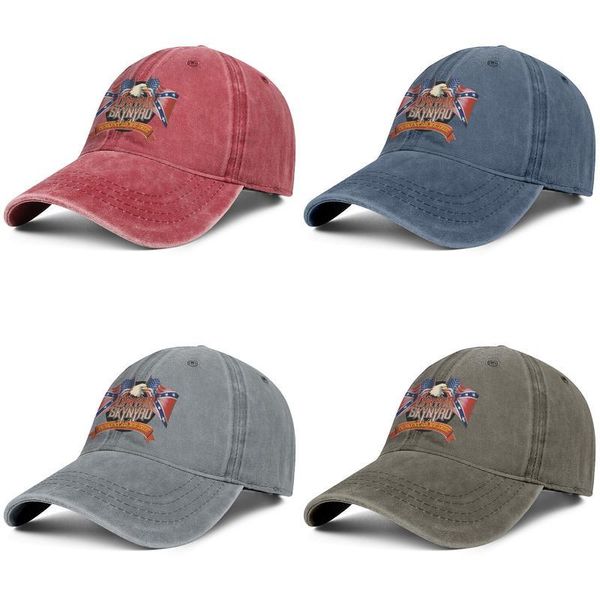 men women lynyrd skynyrd logo national flag eagle fashion denim baseball cap cool washed dad hat adjustable vintage ball snake 1991, Blue;gray
men women lynyrd skynyrd logo national flag eagle fashion denim baseball cap cool washed dad hat adjustable vintage ball snake 1991, Blue;gray