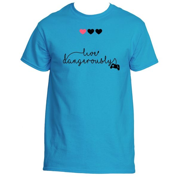 mens 2019 summer men short sleeves t shirt nerdy gamer live dangerously video game funny tee shirts
mens 2019 summer men short sleeves t shirt nerdy gamer live dangerously video game funny tee shirts