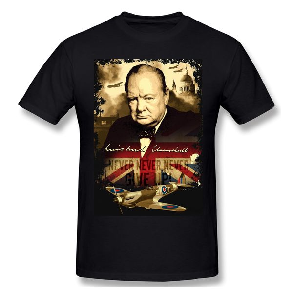 t shirts men never, never, never, give up winston churchill t-shirt father day 100% cotton clothing spitfire fighter
t shirts men never, never, never, give up winston churchill t-shirt father day 100% cotton clothing spitfire fighter