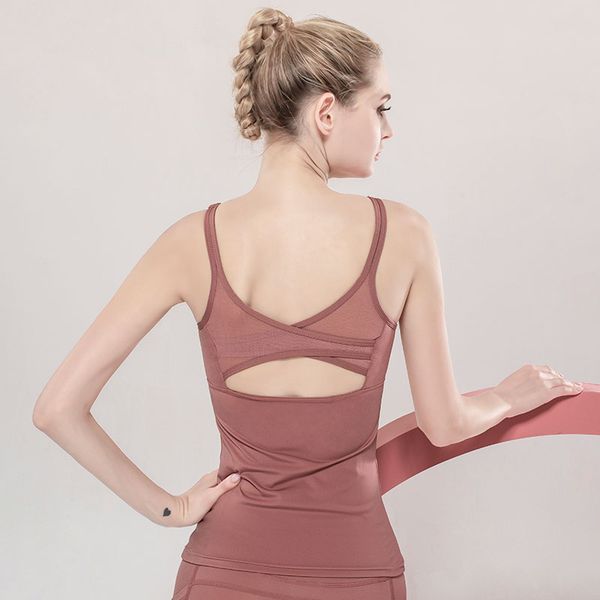 women running sports gym loose yoga for fitness cross strap womens sleeveless gym padded tank athletic vest, White;red
women running sports gym loose yoga for fitness cross strap womens sleeveless gym padded tank athletic vest, White;red