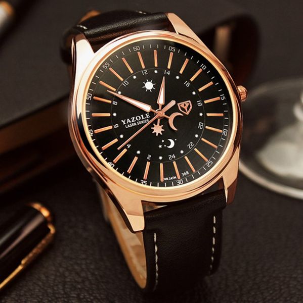 yazole men watch sport watches mens quartz wristwatch male clock relogio masculino yzl368, Slivery;brown
yazole men watch sport watches mens quartz wristwatch male clock relogio masculino yzl368, Slivery;brown