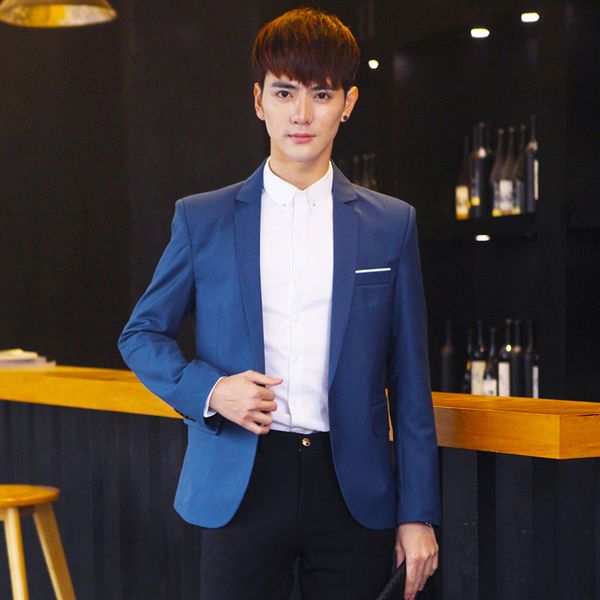 for 2020 new style men's wear casual suit korean-style slim fit suit men's fashion casual wear coat, White;black 
for 2020 new style men's wear casual suit korean-style slim fit suit men's fashion casual wear coat, White;black