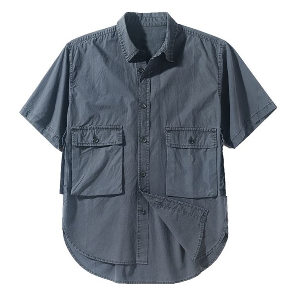 outdoor shirts short-sleeved outdoors camping travel climbing men's solid color lapel tooling shirt summer fit cotton male, Gray;blue
outdoor shirts short-sleeved outdoors camping travel climbing men's solid color lapel tooling shirt summer fit cotton male, Gray;blue