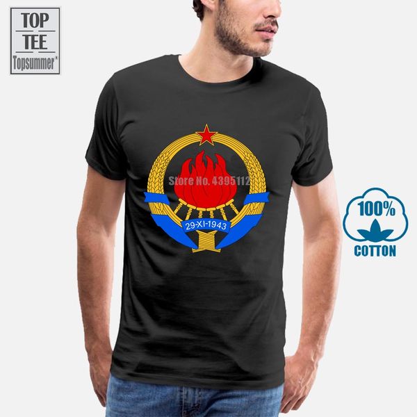 yugoslavia country seal flag white cotton t shirt tee t shirt 2018 new brand sale 100 % cotton funny
yugoslavia country seal flag white cotton t shirt tee t shirt 2018 new brand sale 100 % cotton funny