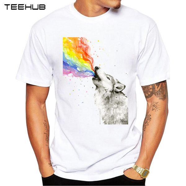 волк howling радуга мужчины t-shirt 2019 лето с коротким рукавом футболка мода ретро printed tee o-образным вырезом casua; верхушки
волк howling радуга мужчины t-shirt 2019 лето с коротким рукавом футболка мода ретро printed tee o-образным вырезом casua; верхушки