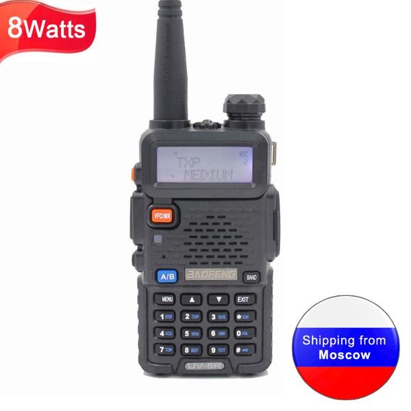 walkie talkie baofeng uv-5r 8w dual band 136-174mhz & 400-520mhz fm vox ham radio display
walkie talkie baofeng uv-5r 8w dual band 136-174mhz & 400-520mhz fm vox ham radio display