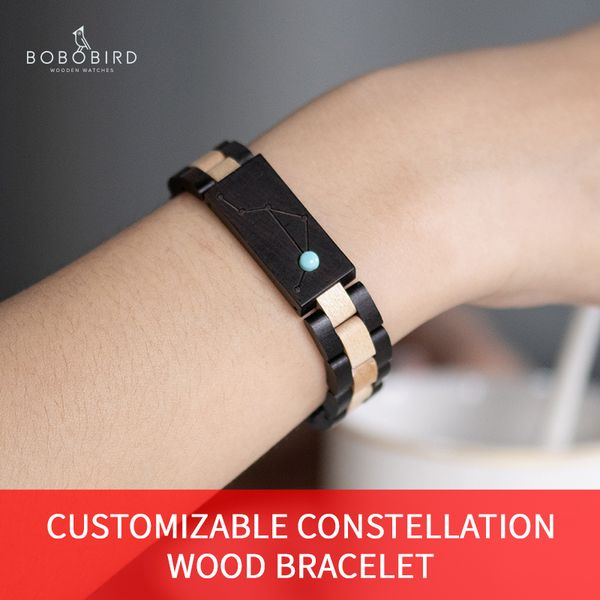 new ladies jewelry custom bracelets blue beads wood personal constellation zodiac sign birthday gift for girl present, Black
new ladies jewelry custom bracelets blue beads wood personal constellation zodiac sign birthday gift for girl present, Black