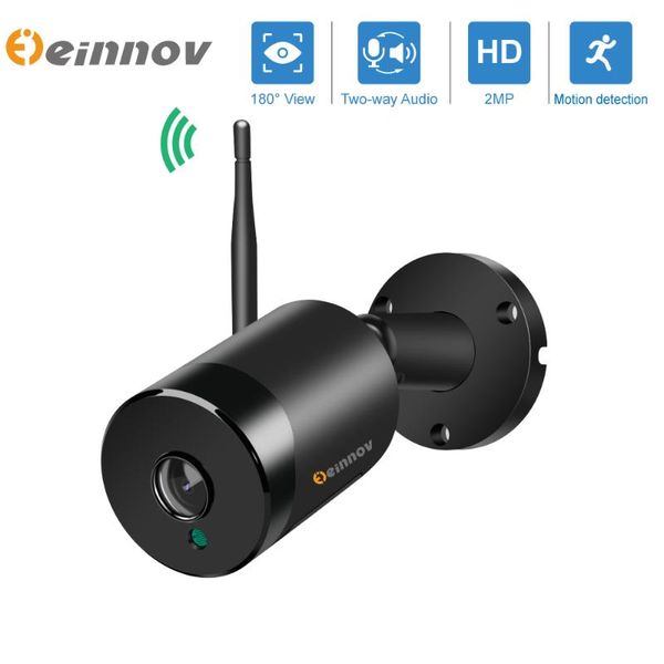 einnov 180 degrees ip camera outdoor wifi 1080p motion detection 2mp audio wireless security camera system ir cam hd waterproof
einnov 180 degrees ip camera outdoor wifi 1080p motion detection 2mp audio wireless security camera system ir cam hd waterproof