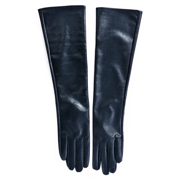 five fingers gloves women' faux leather elbow winter long warm lined finger, Blue;gray
five fingers gloves women' faux leather elbow winter long warm lined finger, Blue;gray