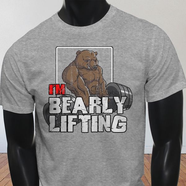 2019 мода горячие продажи летний стиль медведь животное дикий im bearly подъем смешные mens серый t-shirt tee рубашки
2019 мода горячие продажи летний стиль медведь животное дикий im bearly подъем смешные mens серый t-shirt tee рубашки