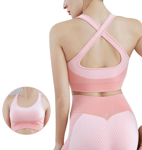 women fitness sports bra push up yoga training underwear shockproof vest pilates workout running for gym ourdoor sportswear, White;red
women fitness sports bra push up yoga training underwear shockproof vest pilates workout running for gym ourdoor sportswear, White;red