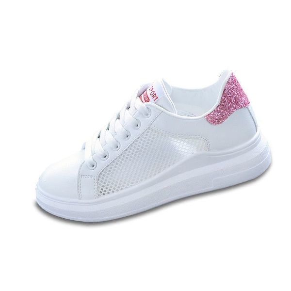 women's shoes 2020 spring new fashion comfortable breathable fashion wild casual white shoes breathable mesh sports, Black
women's shoes 2020 spring new fashion comfortable breathable fashion wild casual white shoes breathable mesh sports, Black