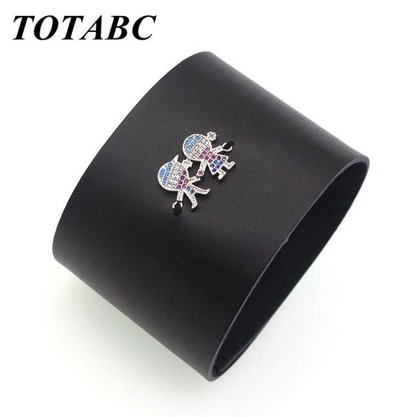 totabc couples oys and girls leather bracelet for women puny wrap bracelet femme jewelry fashion gifts, Golden;silver
totabc couples oys and girls leather bracelet for women puny wrap bracelet femme jewelry fashion gifts, Golden;silver