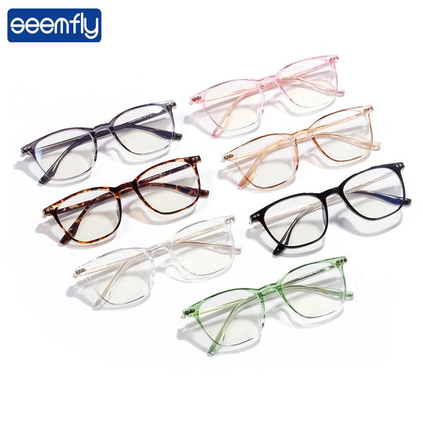 seemfly oversize square frame vintage tr90 memory glasses frame men blue light blocking optical spectacle women, Black
seemfly oversize square frame vintage tr90 memory glasses frame men blue light blocking optical spectacle women, Black
