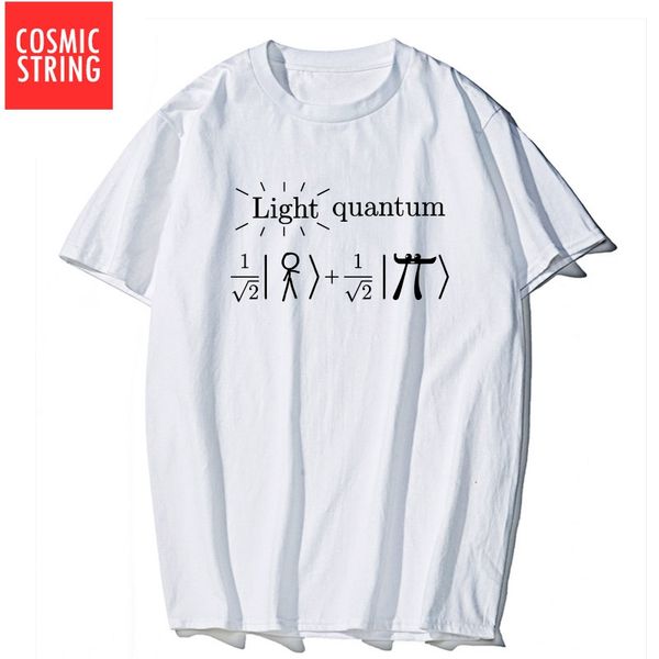 cosmic string 100% cotton short sleeve quantum mechanics print men t shirt casual loose men tshirt cool t-shirt mens tee shirt
cosmic string 100% cotton short sleeve quantum mechanics print men t shirt casual loose men tshirt cool t-shirt mens tee shirt
