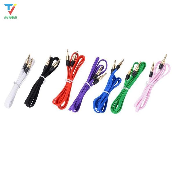 500pcs/lot 1m 3.5mm colorful fabric nylon flat type aux cable accessory bundles for iphone 4 5 6 7 samsung mp3
500pcs/lot 1m 3.5mm colorful fabric nylon flat type aux cable accessory bundles for iphone 4 5 6 7 samsung mp3