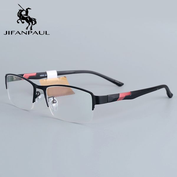 jifanpaul men's stainless steel glasses semi-optical glasses frame men's square ultralight myopia prescription, White;black
jifanpaul men's stainless steel glasses semi-optical glasses frame men's square ultralight myopia prescription, White;black