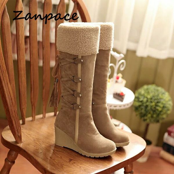 boots 2021 winter large size 43 snow wedges keep warm shoes for women tassel high heel cotton-padded knee, Black
boots 2021 winter large size 43 snow wedges keep warm shoes for women tassel high heel cotton-padded knee, Black