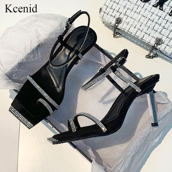 sandals kcenid silver rhinestone sandal women summer 2021 square toe bling ankle strap woman shoes high heels party, Black
sandals kcenid silver rhinestone sandal women summer 2021 square toe bling ankle strap woman shoes high heels party, Black