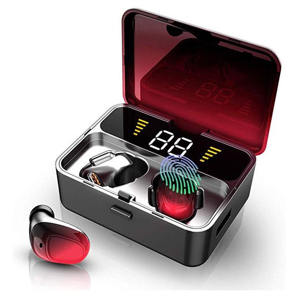 new arrival es01 tws headphones wireless bluetooth earbuds twins mini touch control headphones with gradient ramp and power display 
new arrival es01 tws headphones wireless bluetooth earbuds twins mini touch control headphones with gradient ramp and power display