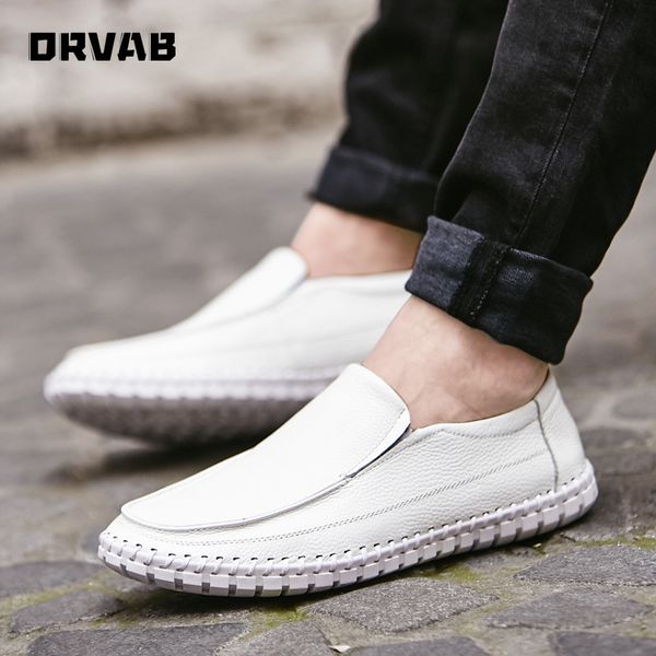 designer shoes men genuine leather mens loafers slip-on cow leather male casual shoes moccasin driving sneakers men, Black
designer shoes men genuine leather mens loafers slip-on cow leather male casual shoes moccasin driving sneakers men, Black