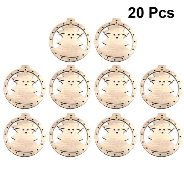 2 Bags 20pcs Wooden Ornaments Cute Wooden Cartoon Hanging Handmade Ornament for Party
2 Bags 20pcs Wooden Ornaments Cute Wooden Cartoon Hanging Handmade Ornament for Party